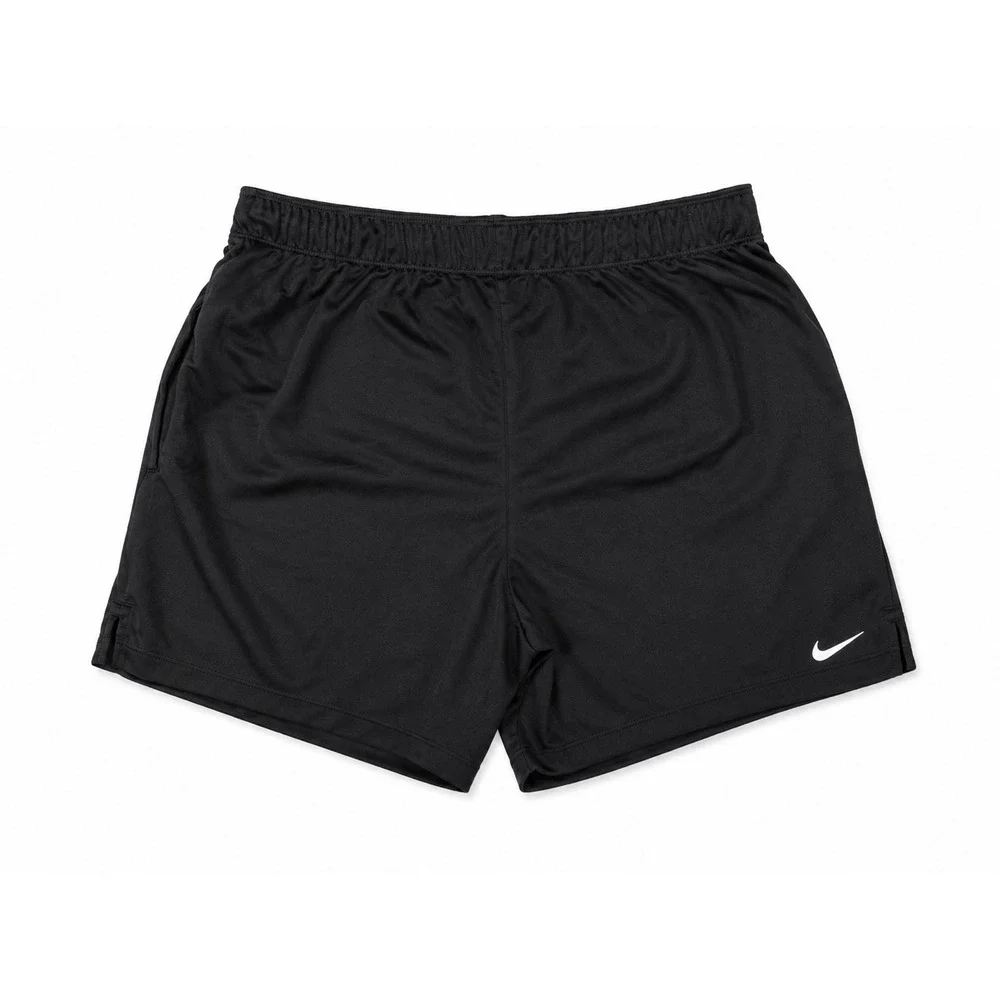 Nike Dri-FIT Men's Black Training Shorts XL Elastic Waist Athletic Gym Running